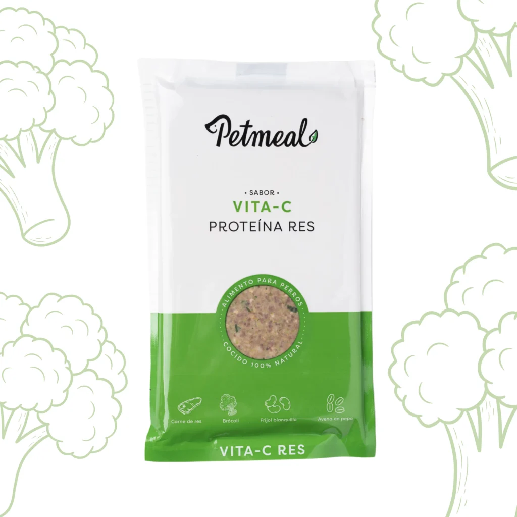 Delicioso Alimento natural para perro vita C 500g