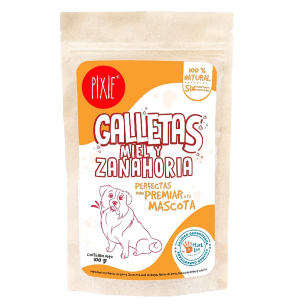 PIXIE GALLETAS MIEL Y ZANAHORIA 100GR