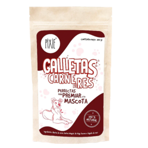 PIXIE GALLETAS CARNE DE RES 100GR