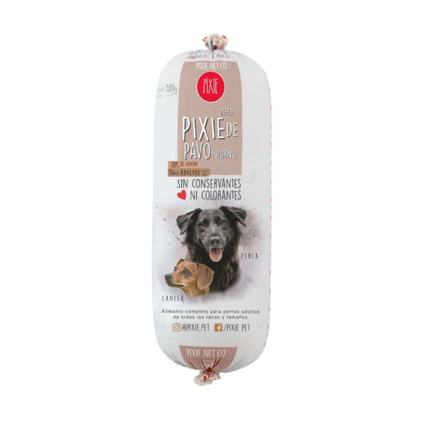 PIXIE DIETA HORNEADA PAVO ADULTO  500GR
