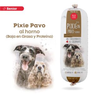 PIXIE DIETA HORNEADA PAVO SENIOR  500GR