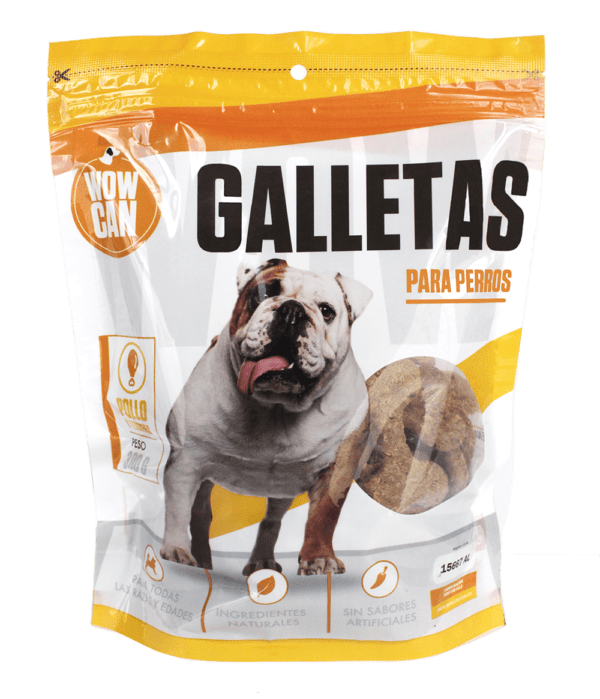 WOW CAN GALLETAS PARA PERRO 300 GR