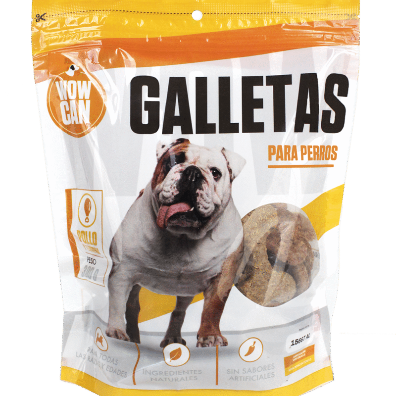 WOW CAN GALLETAS PARA PERRO 300 GR