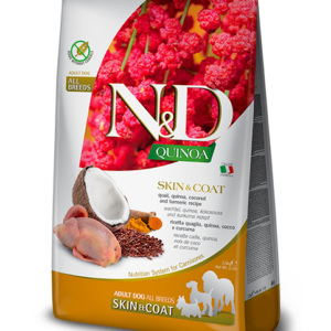N&D QUINOA PERRO ADULTO SKIN PEIXE 2.5 KG