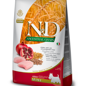 N&D PRIME PERRO ADULTO MINI POLLO 2.5KG