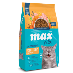MAX FELINO VITA GATO ADULTO CASTRADO SELECTION POLLO