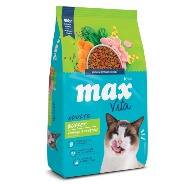 MAX FELINO VITA ADULTO BUFFET POLLO & VEGETALES