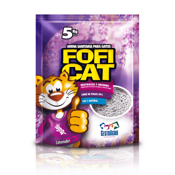 ARENA MARCA FOFI CAT AROMA LAVANDA 5 KG