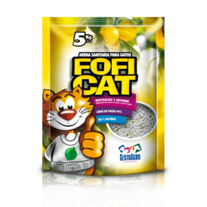 ARENA MARCA FOFI CAT AROMA LIMON 5 KG