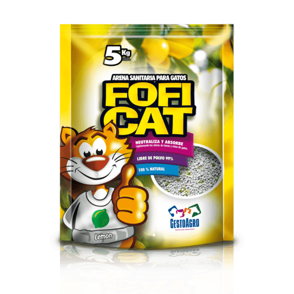ARENA MARCA FOFI CAT AROMA LIMON 5 KG