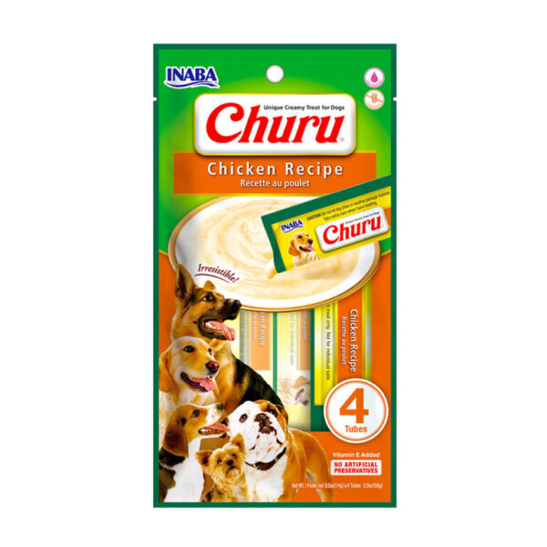 CHURU DOG POLLO 4 UN