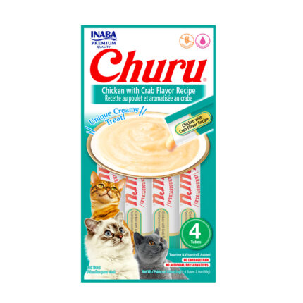 Churu pollo con cangrejo 4 unidades