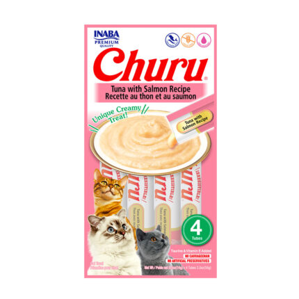 Churu atun con salmon 4 unidades