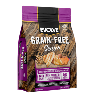 EVOLVE PERRO GRAIN FREE SENIOR POLLO