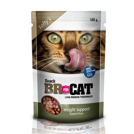 snack para gato control de peso br for cat 60g