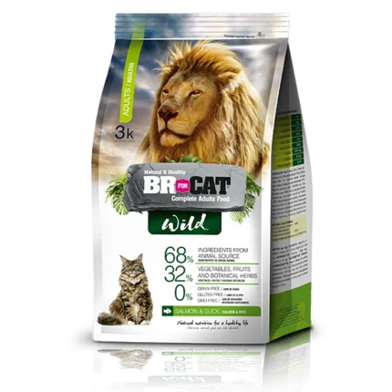 alimento seco para gato br for cat wild 1 und