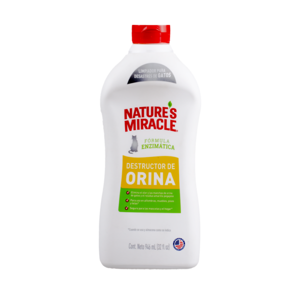 NATURE MIRACLE GATO DESTRUCTOR DE ORINES 32 OZ 