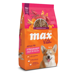 MAX CANINO VITA PERRO ADULTO STROGONOFF CARNE AO MOLHO