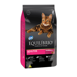 Alimento seco para gato adulto Equilibrio 0.5 kg – nutrición balanceada con prebióticos y omega 3 y 6