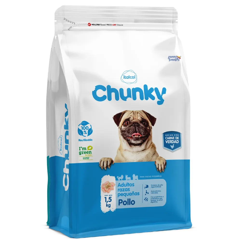 chunky-adulto-raza-pequeña Alimento para perro raza pequeñas Chunky pollo