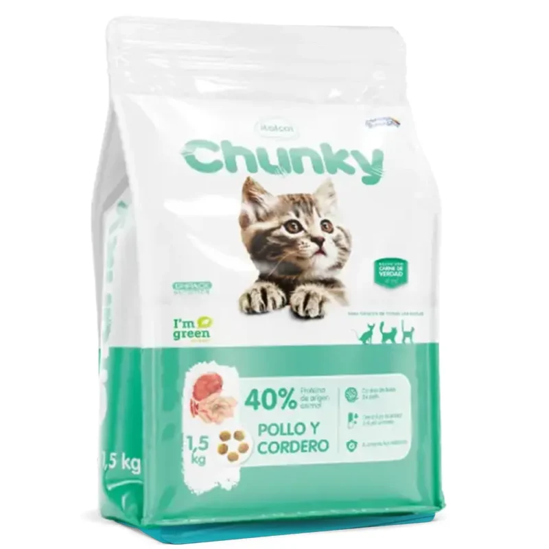 Alimento para gato cachorro, Chunky pollo