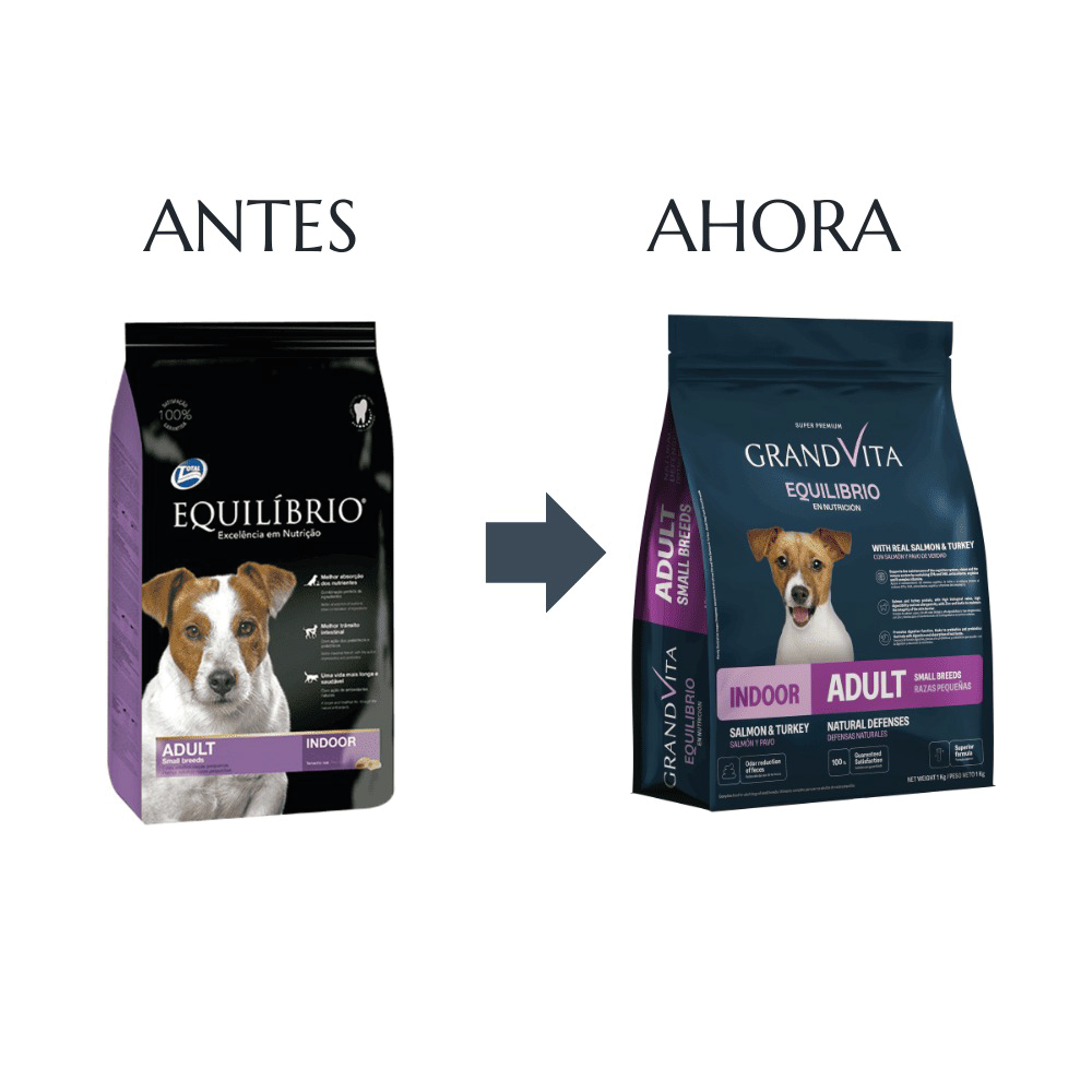 Raza pequeña Alimento para perro adulto Equilibrio raza pequeña