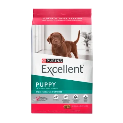 PURINA%C2%AE EXCELLENT%E2%84%A2 PUPPY RAZAS MEDIANAS Y GRANDES PET.GOLD