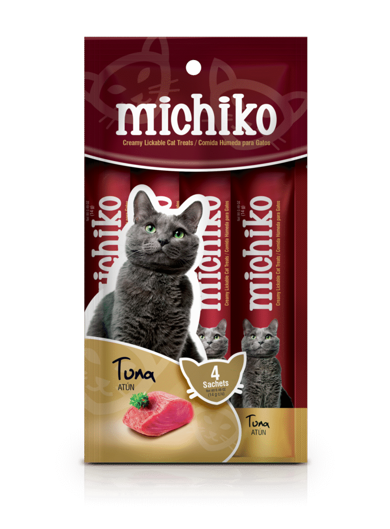 MICHIKO SNACK CREMOSO POR 4 UNIDADES ATÚN 14GR