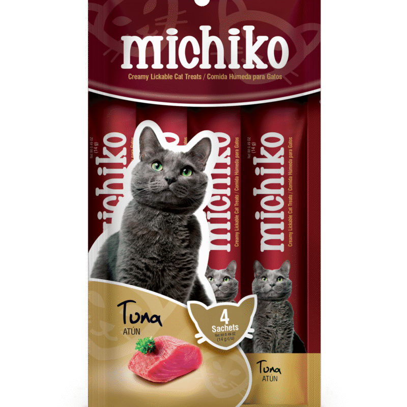 MICHIKO SNACK CREMOSO POR 4 UNIDADES ATÚN 14GR