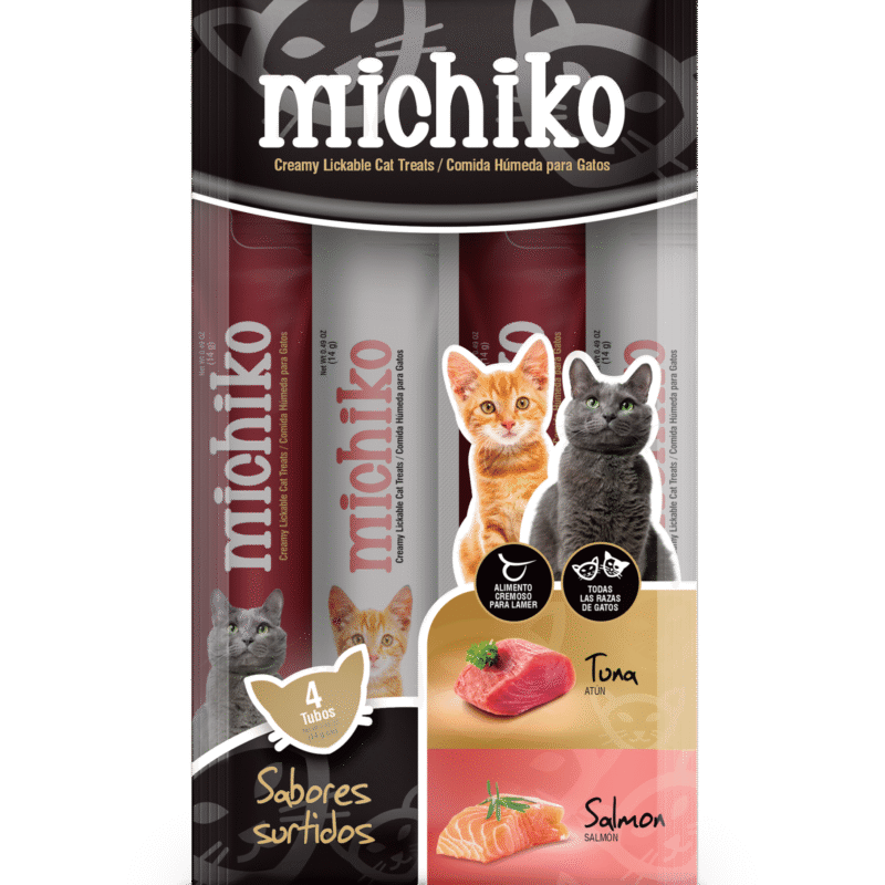 MICHIKO SNACK CREMOSO POR 4 UNIDADES ATUN Y SALMON