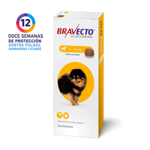 BRAVECTO ANTIPULGAS PARA PERRO
