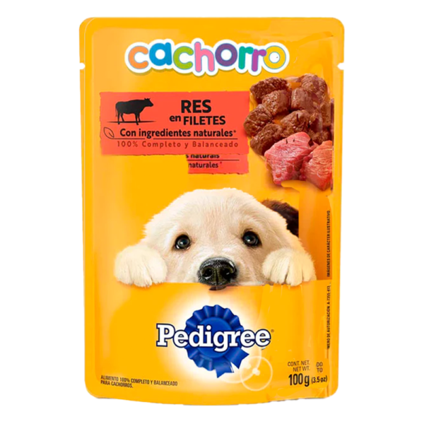 PEDIGREE POUCH PERRO CACHORRO POLLO 100 GR