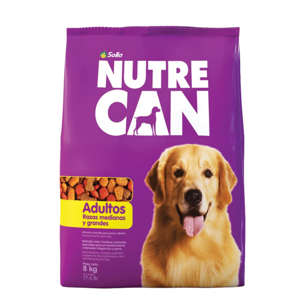 NUTRE CAN PERRO ADULTO RAZA MEDIANA GRANDE