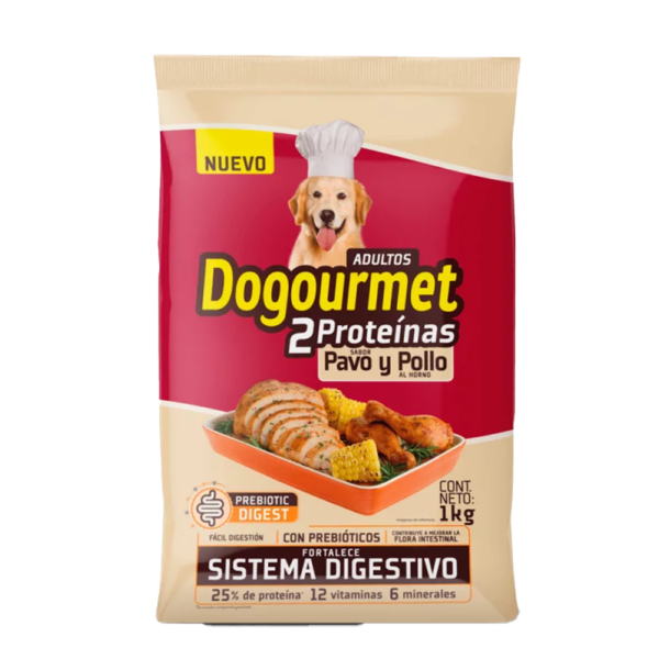 DOGOURMET PERRO ADULTO DE PAVO Y POLLO