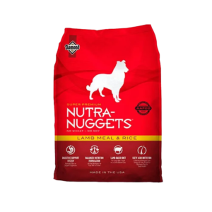 NUTRA NUGGETS CORDERO Y ARROZ PERRO