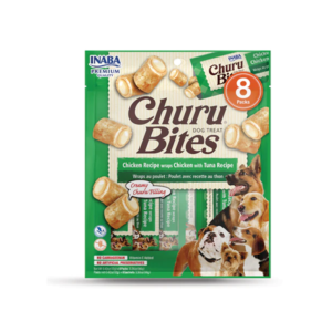 CHURU BITES DOG CHICKEN RECIPE TUNA *8 UND VERDE