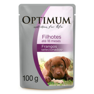 OPTIMUM DOG CACHORRO POUCH POLLO 100 GR