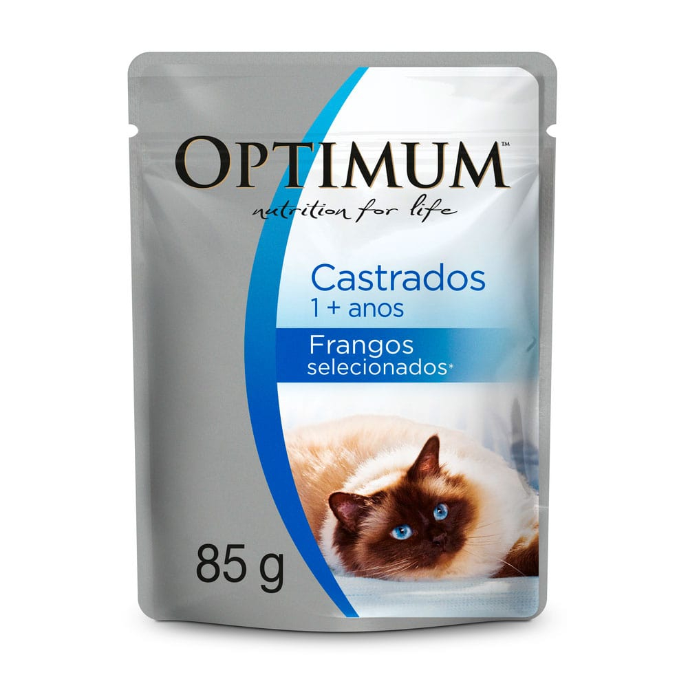 Optimum Cat Castrado Pollo 85 G OPTIMUM CAT CASTRADO POUCH POLLO 85 G - Imagen 1
