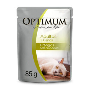 OPTIMUM CAT ADULTO POUCH POLLO 85 GR
