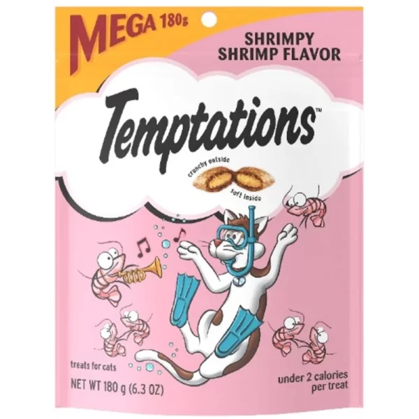 WHISKAS TEMPTATIONS CAMARON SNACK PARA GATO