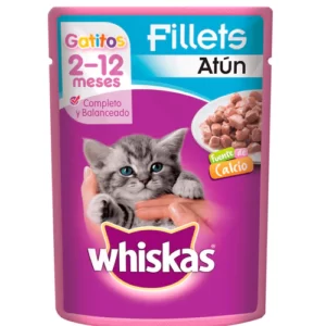 WHISKAS GATO POUCH GATITOS ATUN 85GR