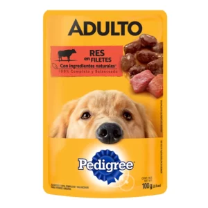 PEDIGREE POUCH PERRO ADULTO CARNE 100 GR