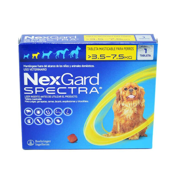 NEXGARD SPECTRA PERROS TABLETA - Imagen 3