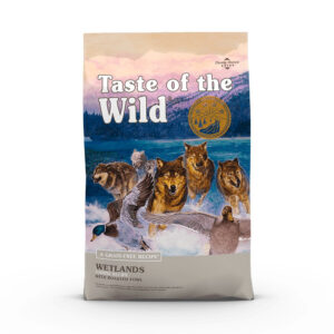 Alimento para perro,Taste of the wild wetlands con proteína de pato
