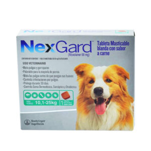 NEXGARD ANTIPULGAS PARA PERRO TABLETA