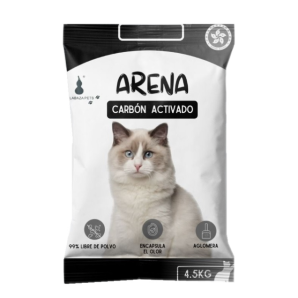 ARENA MARCA CALABAZA CARBON ACTIVADO