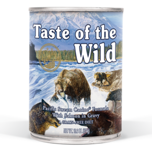 Alimento húmedo para perro,Taste of the wild pacific stream con proteína de salmón lata 13,2 oz