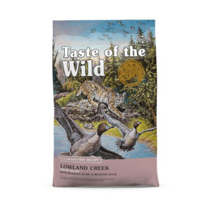 Alimento para gato,Taste of the wild lowland con proteína de pato