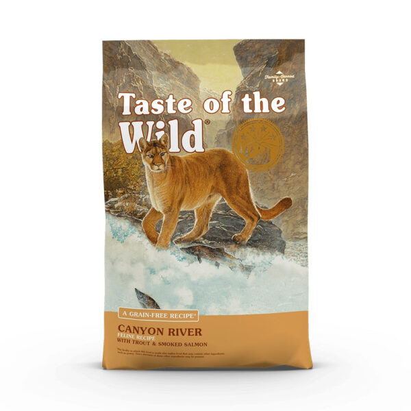 Alimento para gato,Taste of the wild canyon river con proteína de trucha