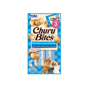 CHURU BITES CHICKEN TUNA SCALLOP *3 UND AZUL